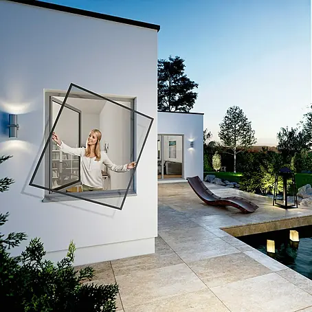 Windhager Insektenschutzfenster Flexi Fit