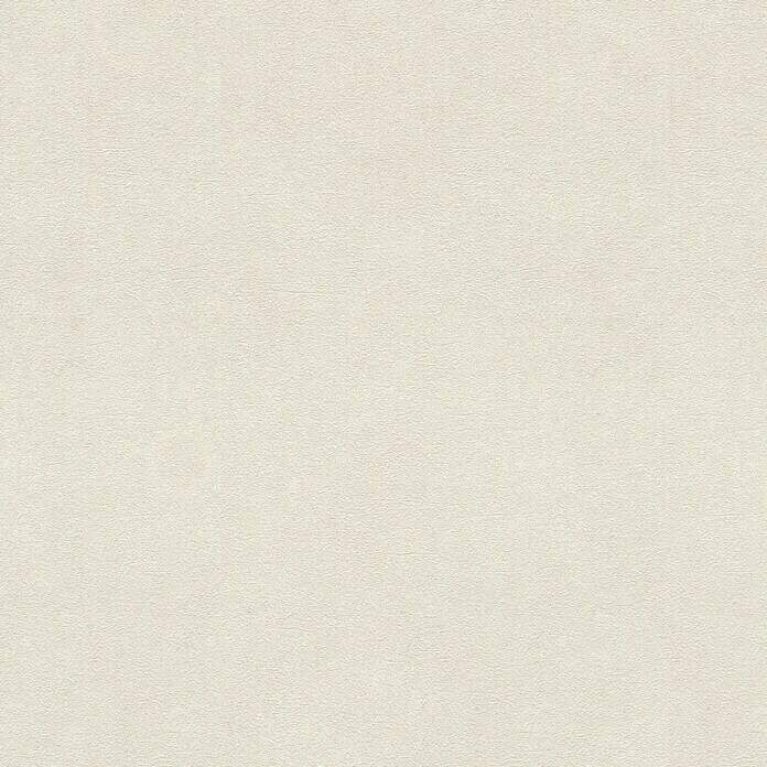 Rasch Vliestapete (Hellbeige, Uni, 10,05 x 0,53 m)