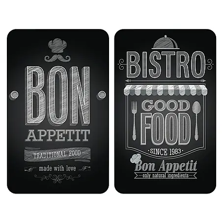 Wenko  Placa de protección de vidrio Bon appetit