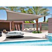 Nortene Toldo vela Sunnet Kit (3,4 x 3,4 m, Marrón)