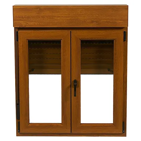 Solid Elements  Ventana de PVC practicable-oscilobatiente