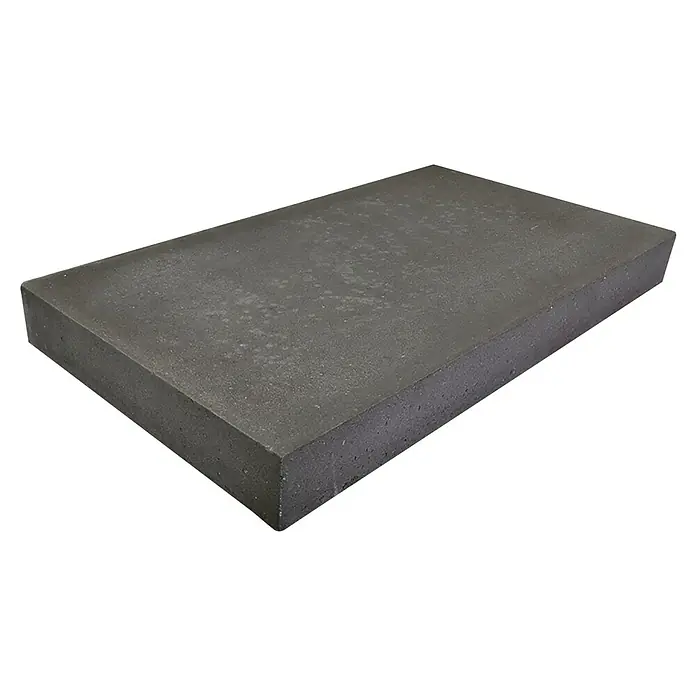 EHL Mauerabdeckung - 50 x 32 x 4 cm, Anthrazit, Beton - Graue Betonplatte, ideal für den Einsatz im Garten- und Landschaftsbau, mit robuster Oberfläche und klaren Kanten.