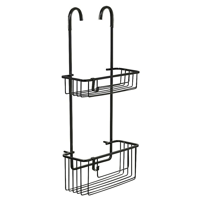 Tatay Aluminium Cesta de baño (13,5 x 28 x 60 cm, Negro) | BAUHAUS