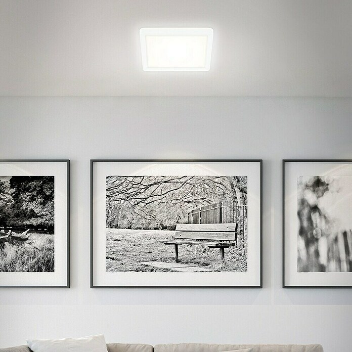 LED-Panel (12 W, L x B x H: 19 x 19 x 2,8 cm, Neutralweiß) | BAUHAUS
