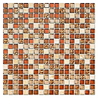 Baldosa de mosaico Olimpia (30,1 x 30,1 cm, Multicolor)