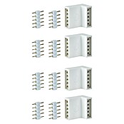 Paulmann Eckverbinder MaxLED Edge-Connector (4 Stk. Eckverbinder, Kunststoff)