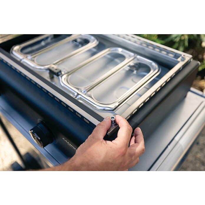 Campingaz Plinski žar Othello  (Površina za peko (Š x G): 58 x 36 cm, 6 kW, Število gorilnikov: 2) | 8313 - Gasgrill Marke | ICGA - Grillgeräte | ICG - Grillgeräte / Grillzubehör | IC - Freizeit im Garten | I - Stadtgarten | BAUHAUS