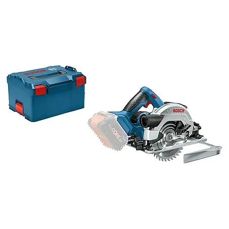 Bosch Professional AMPShare 18V Sierra circular de batería GKS 18V-57 G L-Boxx