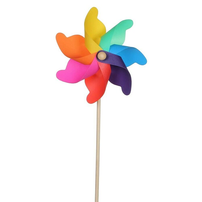Mlin na veter  (Višina: 61 cm, Premer: 24 cm, Plastika) | Vrtne figure | Vrtna dekoracija in oprema | Ureditev vrta in okolice | Vrt in prosti čas | Izdelki | BAUHAUS