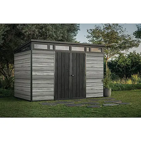 Keter  Gerätehaus Signature Storm Grey 11x7