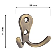 Walteco Garderobna kuka  (D x Š x V: 44 x 54 x 24 mm) | BAUHAUS