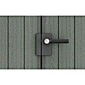Keter Tuinhuis Darwin 64 (Buitenmaat incl. dakoverstek (b x d): 190 x 122 cm, Kunststof, Groen, 2,3 m²) | BAUHAUS
