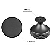 Walteco Meubelknop Dieren (Diameter: 30 mm, Aluminium, Grijs) | BAUHAUS