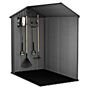 Keter Gerätehaus Darwin 4x6 (Außenmaß inkl. Dachüberstand (B x T): 125,8 x 184,5 cm, Kunststoff, Grün) | BAUHAUS