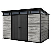 Keter Caseta para jardín Signature Strom Grey 117 (Medidas ext. (An x Pr): 342 x 218 cm, Plástico, Gris tormenta) | BAUHAUS