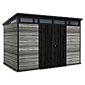 Keter Caseta para jardín Signature Strom Grey 117 (Medidas ext. (An x Pr): 342 x 218 cm, Plástico, Gris tormenta) | BAUHAUS