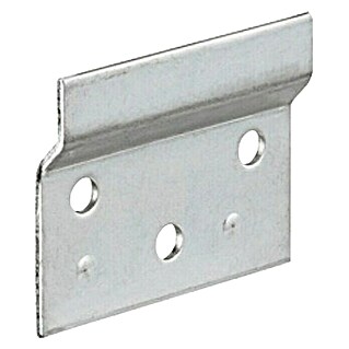 Häfele Basisplatte (L x B x H: 60 x 8 x 48 mm, Stahl, Verzinkt)