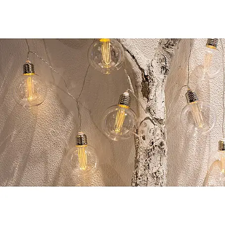 Starlux  LED-Lichterkette Edison