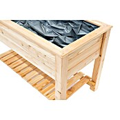 Westmann Hochbeet Emily (65 x 120 x 72 cm, Holz, Natur, Ausstattung Hochbeet: Ablagefläche) | BAUHAUS