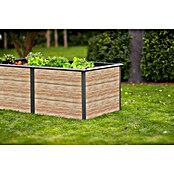 Westmann Hochbeet Primus XL (100 x 200 x 77 cm, Metall, Anthrazit/Braun) | BAUHAUS