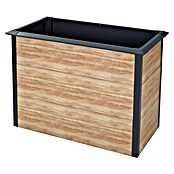Westmann Hochbeet Primus M (50 x 100 x 77 cm, Metall, Anthrazit/Braun) | BAUHAUS