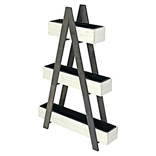 Westmann Hochbeet Ella (25 x 101 x 147 cm, Holz, Grau)