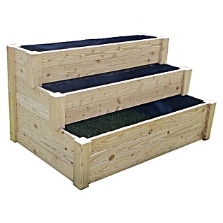 Westmann Stufenbeet Anna (L x B x H: 120 x 76 x 64 cm, Natur)