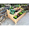 Westmann Stufenbeet Anna (L x B x H: 120 x 76 x 64 cm, Natur) | BAUHAUS