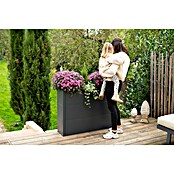 Westmann Pflanzkasten Tallus XL (Metall, Anthrazit, L x B x H: 25 x 100 x 77 cm) | BAUHAUS