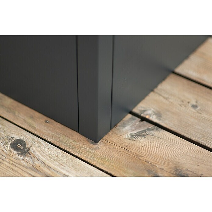 Westmann Pflanzkasten Tallus S (Metall, Anthrazit, L x B x H: 50 x 50 x 50 cm) | BAUHAUS