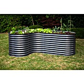 Westmann Hochbeet Grow faster (240 x 160 x 82 cm, Metall, Anthrazit) | BAUHAUS