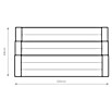 Westmann Stufenbeet Anna (L x B x H: 120 x 76 x 64 cm, Natur) | BAUHAUS
