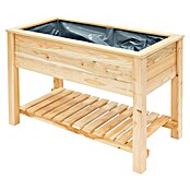 Westmann Hochbeet Emily (65 x 120 x 72 cm, Holz, Natur, Ausstattung Hochbeet: Ablagefläche) | BAUHAUS