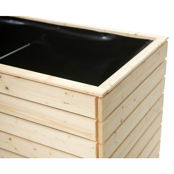Westmann Hochbeet Asket XL (70 x 160 x 90 cm, Holz, Natur) | BAUHAUS