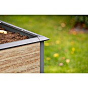 Westmann Hochbeet Primus XL (100 x 200 x 77 cm, Metall, Anthrazit/Braun) | BAUHAUS