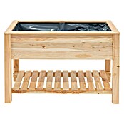 Westmann Hochbeet Emily (65 x 120 x 72 cm, Holz, Natur, Ausstattung Hochbeet: Ablagefläche) | BAUHAUS