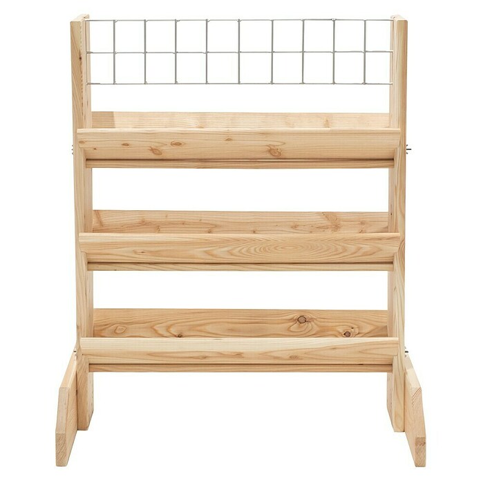 Westmann Kräuterhochbeet Viktoria L mit Rankgitter (L x B x H: 50 x 80 x 95 cm) | BAUHAUS