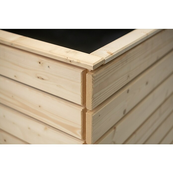 Westmann Hochbeet Asket XL (70 x 160 x 90 cm, Holz, Natur) | BAUHAUS