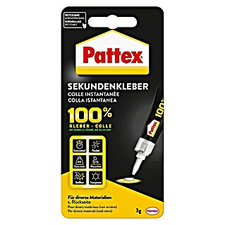 Pattex 100% Repair Sekundenkleber (3 g, Gelartig, Tube)