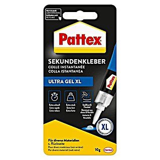 Pattex Sekundenkleber Ultra Gel (10 g, Tube, Gelartig)