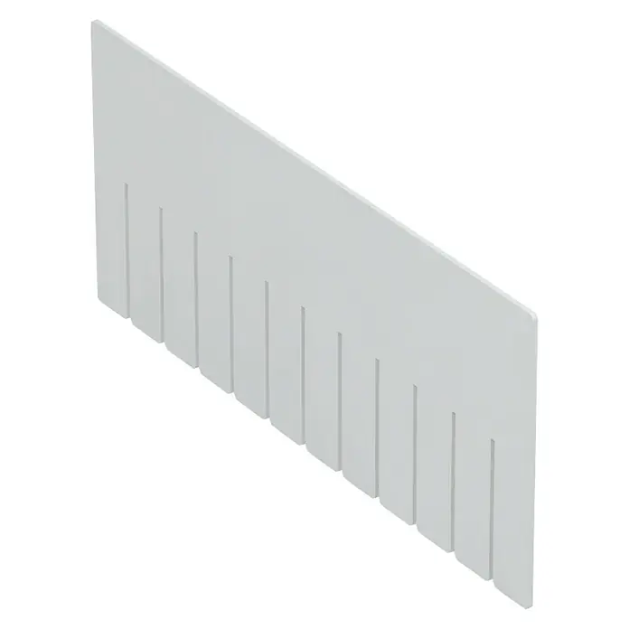 Surplus Systems Trennwand - Passend für: Surplus Systems Euronormboxen, L x H: 36 x 16 cm - Die weiße Schubladeneinteilung bietet eine einfache Möglichkeit, Schubladen zu organisieren und den verfügbaren Platz optimal zu nutzen.