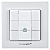 Homematic IP Funk-Wandtaster 6-fach (Batteriebetrieben, Weiß, 22 x 86 x 86 mm)