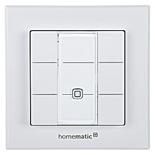 Homematic IP Receptor para pared (Funciona con pilas, Blanco, 22 x 86 x 86 mm)