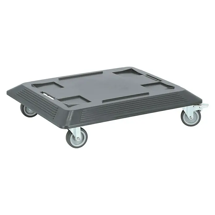 Wisent b-boXx Transportwagen - Passend für: Wisent b-boXx - Grauer Möbelroller mit vier Rädern für den einfachen Transport schwerer Gegenstände. Ideal für Umzüge und den täglichen Gebrauch.