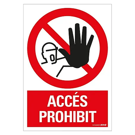 Pickup  Señal de prohibición catalán