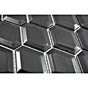 Mozaik pločica Diamant CG MD 7BM  (25,2 x 26,5 cm, Crne boje, Mat) | BAUHAUS
