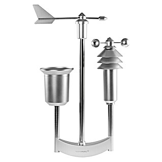 Homematic IP Funk-Wettersensor HmIP-SWO-PR (Batteriebetrieben, 15 x 40 x 65 cm, Edelstahl)