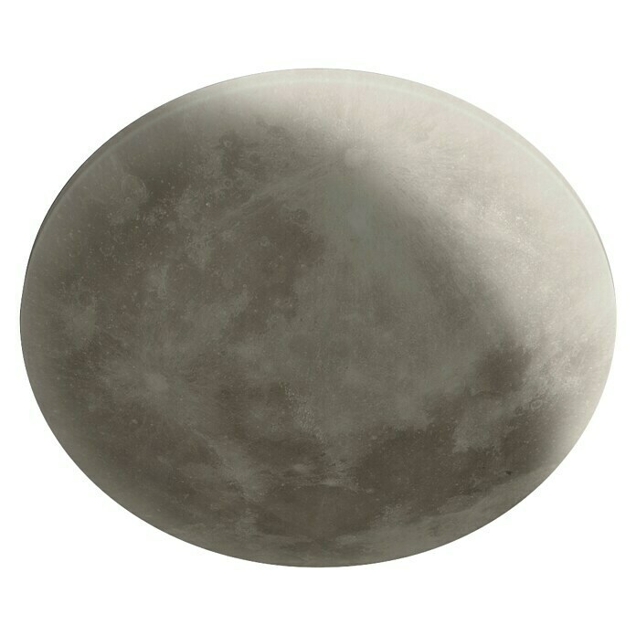 Lunar H: cm, (22 x Trio rund BAUHAUS | W, Leuchten Grau) 10 Ø x LED-Deckenleuchte 40