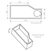 Ottofond Badewannenträger Flint A (Passend für: Badewanne Flint A 150 x 75 cm)