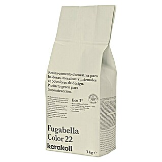 Kerakoll Sellador de resina - cemento Fugabella (Tono de color: 22, 3 kg)
